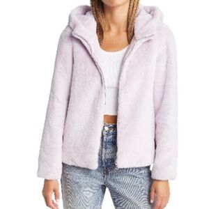 Vero Moda Light Purple Teddy Jacket
